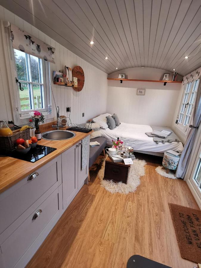 Villa Elvan Farm Shepherd'S Hut à Exeter Extérieur photo