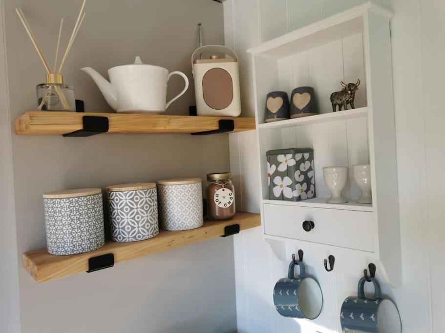 Villa Elvan Farm Shepherd'S Hut à Exeter Extérieur photo