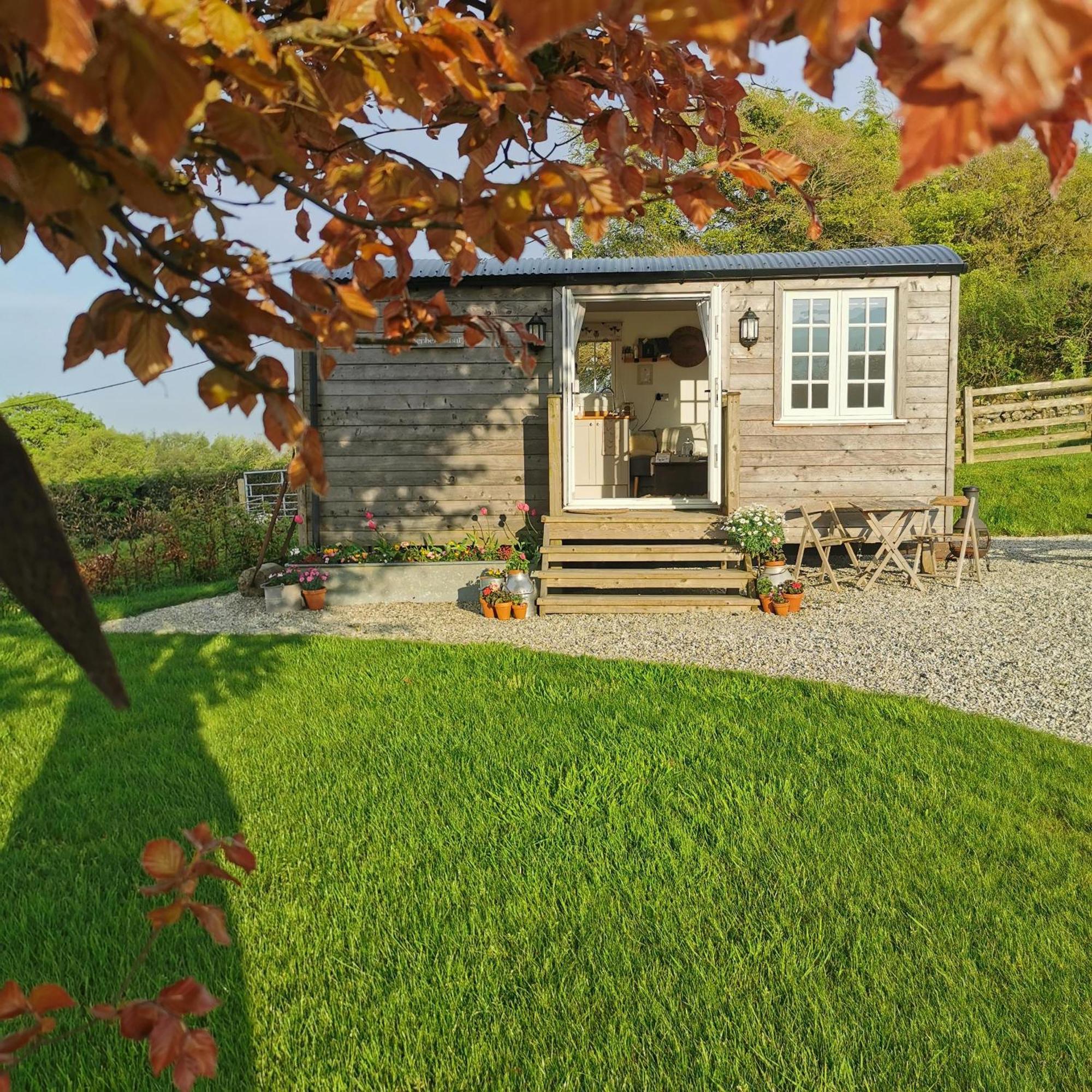 Villa Elvan Farm Shepherd'S Hut à Exeter Extérieur photo